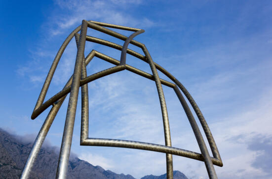 Monument Croatian sails