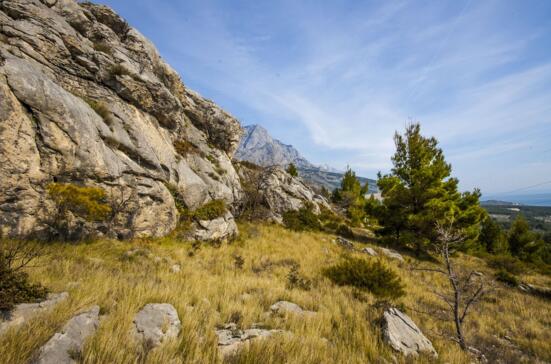 Greben, below Topići