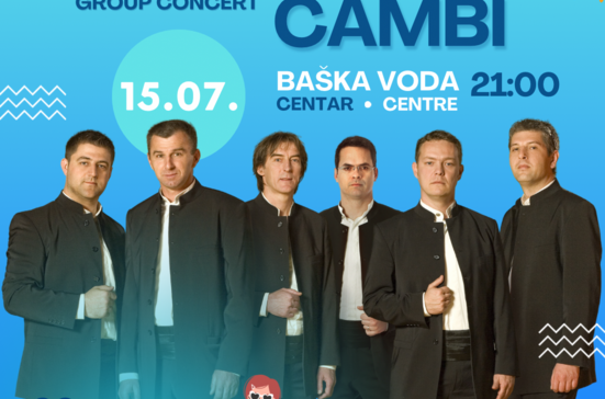 Dalmatian vocal group concert - Klapa Cambi