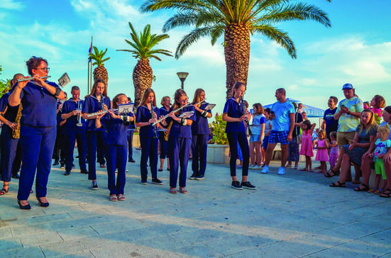 Municipality orchestra Baška Voda march