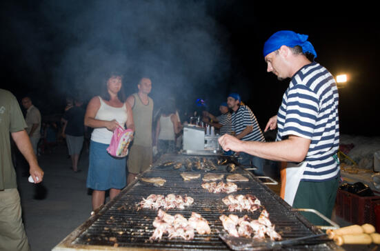 Fishermen night in Baška Voda