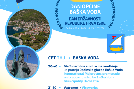 Baška Voda Municipality Day & Republic Croatia Statehood Day
