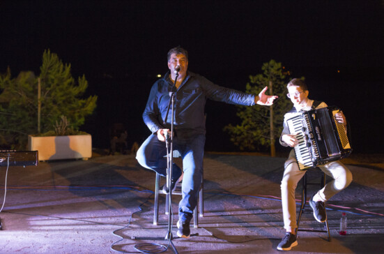Dalmatian chanson night in Promajna