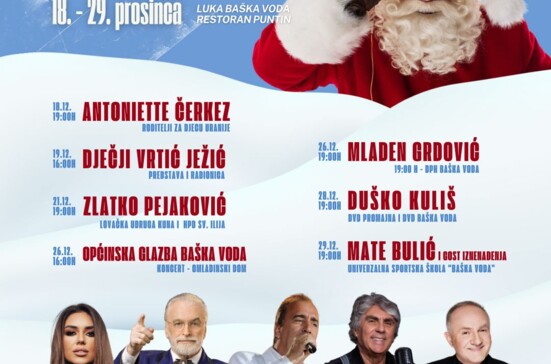 Christmas in Baška Voda