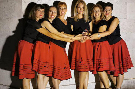 Concert in Promajna - klapa Fjoret