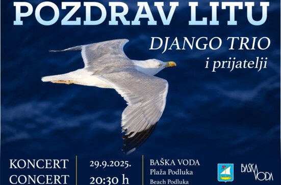 The concert "Farewell to Summer" - Baška Voda