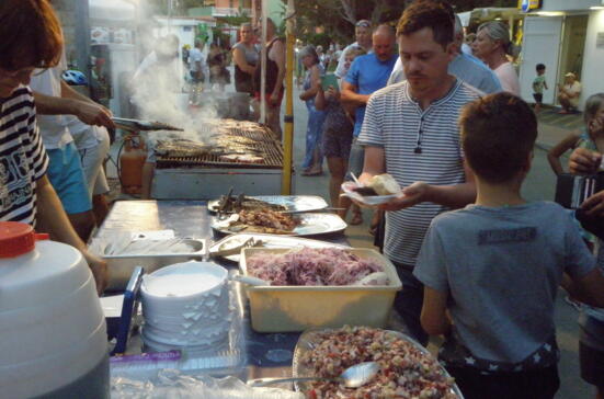 Fishermen night in Promajna
